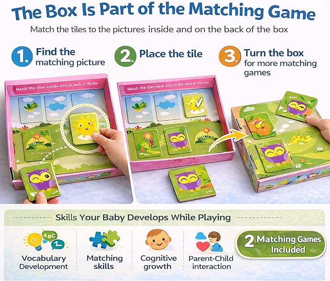 Toddler Learning Activities & Games,Board Books,Flash Cards,and Toys for Infant, 1,2 Year Old Boy & Birthday Gifts for Boys & Toddlers Aged 6,8,12,15,18+,24 Month Old and 1+,1-2,1-3 yr olds