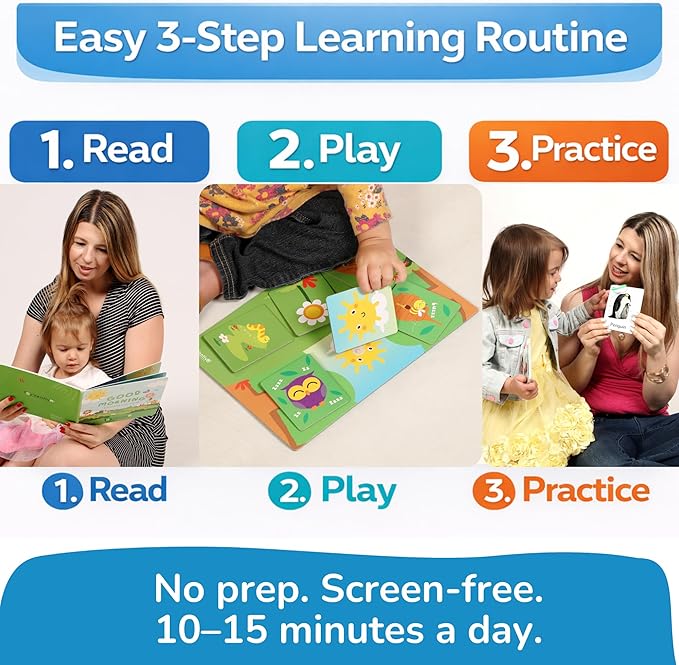 Toddler Learning Activities & Games,Board Books,Flash Cards,and Toys for Infant, 1,2 Year Old Boy & Birthday Gifts for Boys & Toddlers Aged 6,8,12,15,18+,24 Month Old and 1+,1-2,1-3 yr olds